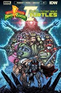 MIGHTY MORPHIN POWER RANGERS / TEENAGE MUTANT NINJA TURTLES II #1F 