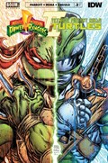 MIGHTY MORPHIN POWER RANGERS / TEENAGE MUTANT NINJA TURTLES II #3B 