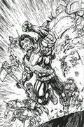 MIGHTY MORPHIN POWER RANGERS / TEENAGE MUTANT NINJA TURTLES II #4-RI 