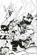 THE MIGHTY BARBARIANS #5-RI-D 