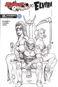 HARLEY QUINN X ELVIRA #5-FOCRI 