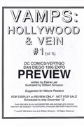 VAMPS: HOLLYWOOD & VEIN #1B 