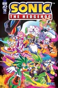 SONIC THE HEDGEHOG #70B 