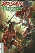 RED SONJA/TARZAN #1E 