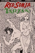 RED SONJA/TARZAN #3-RI-G 