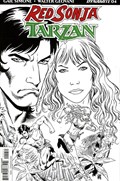 RED SONJA/TARZAN #4-RI-E 