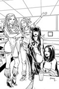 RED SONJA AND VAMPIRELLA MEET BETTY AND VERONICA #11-RI 