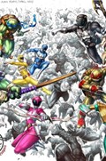 MIGHTY MORPHIN POWER RANGERS/TEENAGE MUTANT NINJA TURTLES #1-5STAR 
