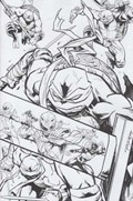 MIGHTY MORPHIN POWER RANGERS/TEENAGE MUTANT NINJA TURTLES #4-RI-B 