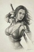RED SONJA: AGE OF CHAOS #4-FRANK-B 