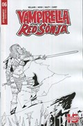 VAMPIRELLA / RED SONJA #6-RI-B 
