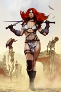 THE INVINCIBLE RED SONJA #5-FRANK 