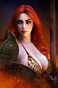 THE INVINCIBLE RED SONJA #4-ESIDE 