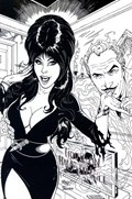 ELVIRA MEETS VINCENT PRICE #1-RI-E 