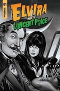 ELVIRA MEETS VINCENT PRICE #1-RI-G 