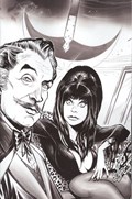 ELVIRA MEETS VINCENT PRICE #1-RI-C 