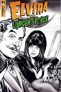 ELVIRA MEETS VINCENT PRICE #1-RI-B 