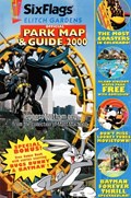 SIX FLAGS OFFICIAL PARK MAP & GUIDE 2000 #1K 