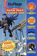 SIX FLAGS OFFICIAL PARK MAP & GUIDE 2000 #1J 