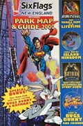 SIX FLAGS OFFICIAL PARK MAP & GUIDE 2000 #1L 
