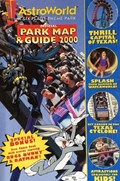 SIX FLAGS OFFICIAL PARK MAP & GUIDE 2000 #1N 