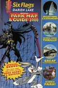 SIX FLAGS OFFICIAL PARK MAP & GUIDE 2000 #1D 