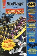 SIX FLAGS OFFICIAL PARK MAP & GUIDE 2000 #1B 