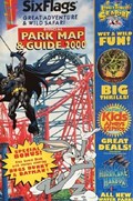 SIX FLAGS OFFICIAL PARK MAP & GUIDE 2000 #1E 