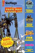 SIX FLAGS OFFICIAL PARK MAP & GUIDE 2000 #1I 