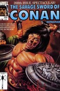 SAVAGE SWORD OF CONAN #200 Magazine