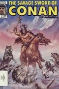 SAVAGE SWORD OF CONAN #136 Magazine