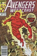 AVENGERS WEST COAST #50B 