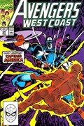 AVENGERS WEST COAST #64 