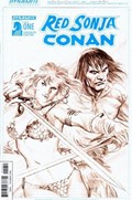RED SONJA / CONAN #1-RI 