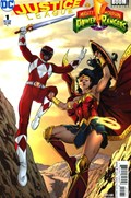 JUSTICE LEAGUE/POWER RANGERS #1G 