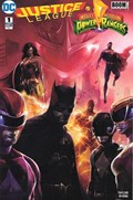 JUSTICE LEAGUE/POWER RANGERS #1-FRANK 